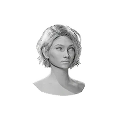 Short White Haircut